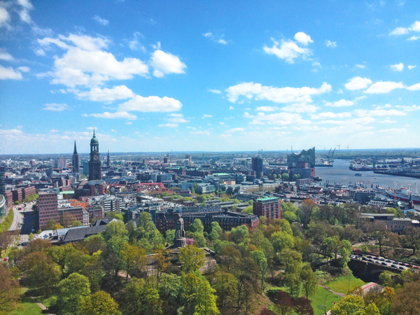 hamburg von oben panorama sightseeing kontor