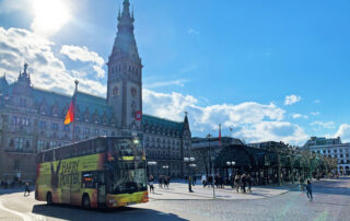 stadtrundfahrt harry potter bus rathausmarkt klein