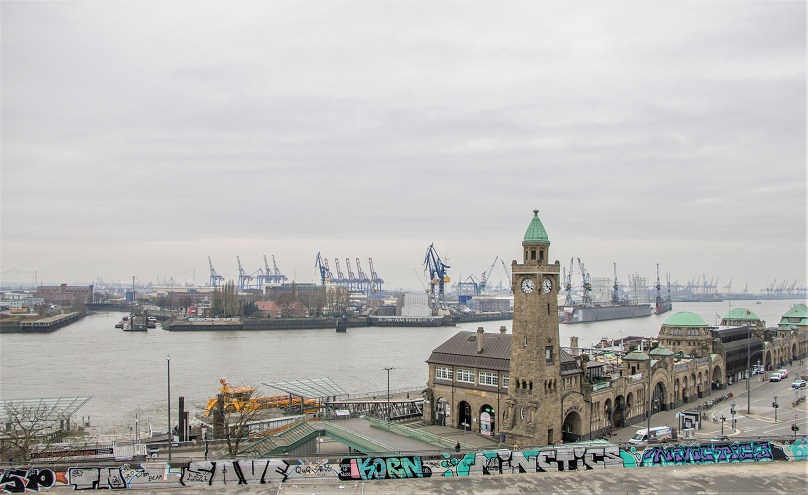 Hamburger Sehenswuerdigkeit Landungsbruecken