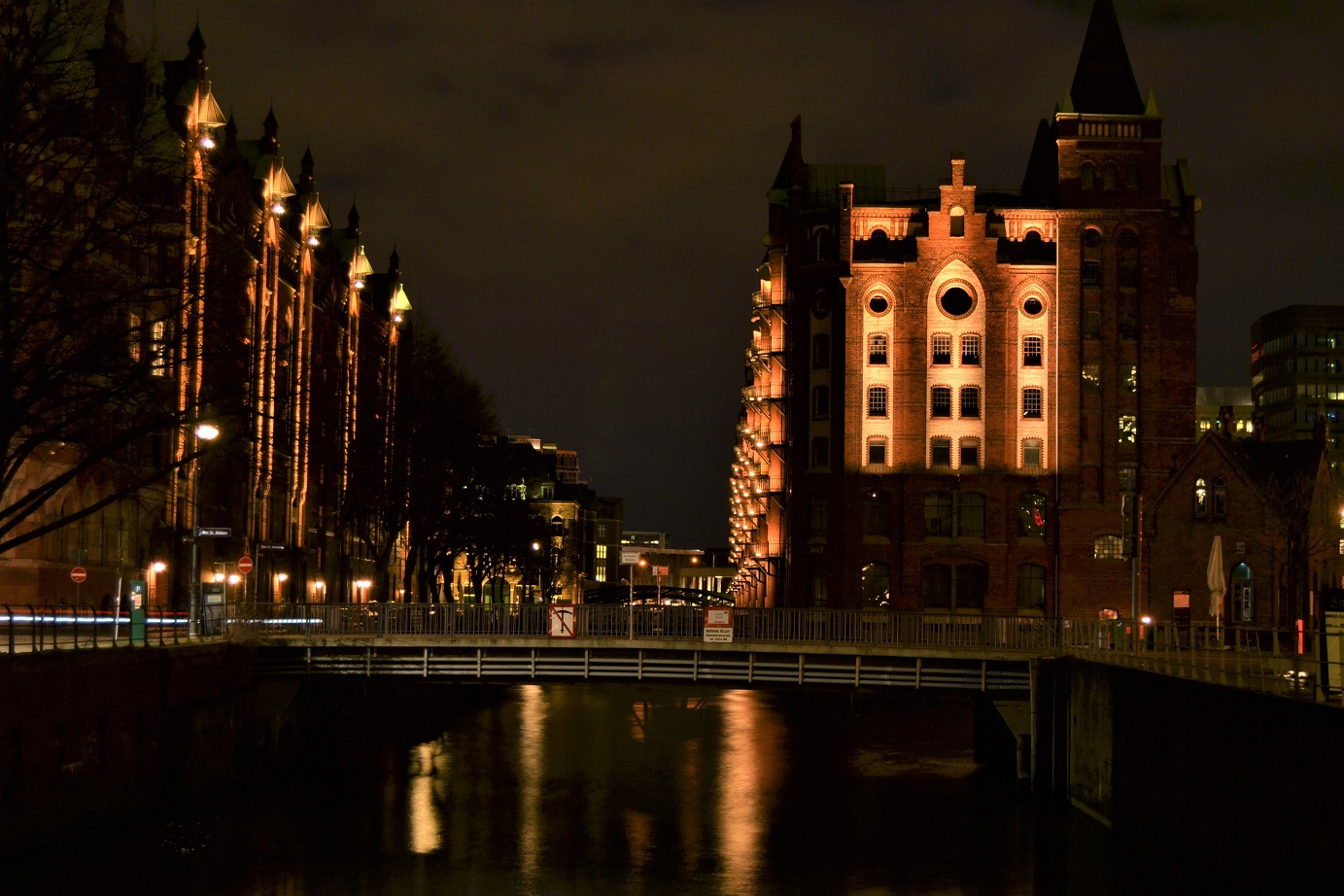 speicherstadt nachts 1