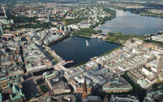 S Luftaufnahme Alster Jungfernstieg Mediaserver Hamburg Doublevision