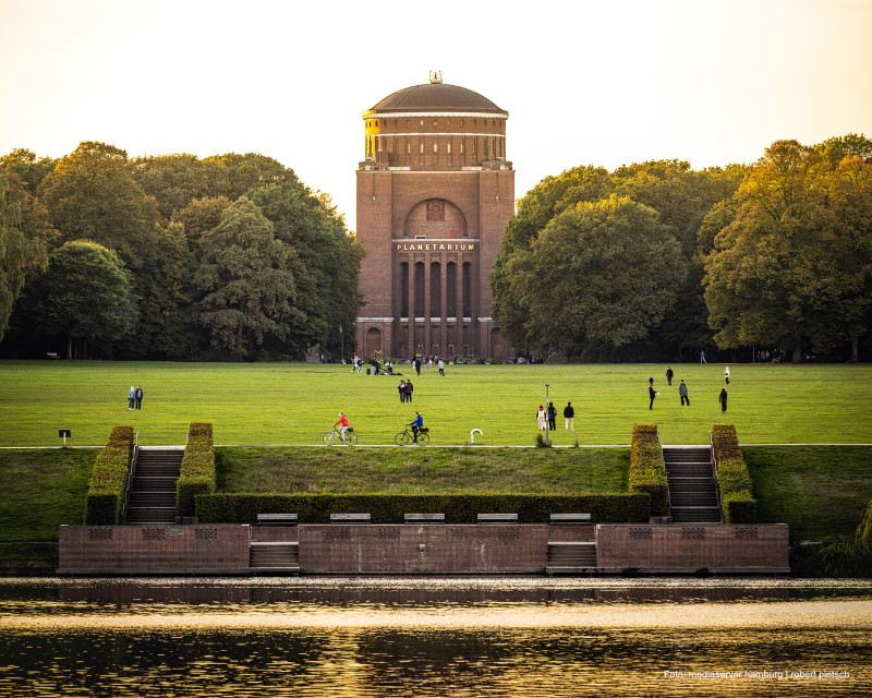 M Stadtpark Hamburg Goldene Stunde c Robert Pietsch Robert Pietsch